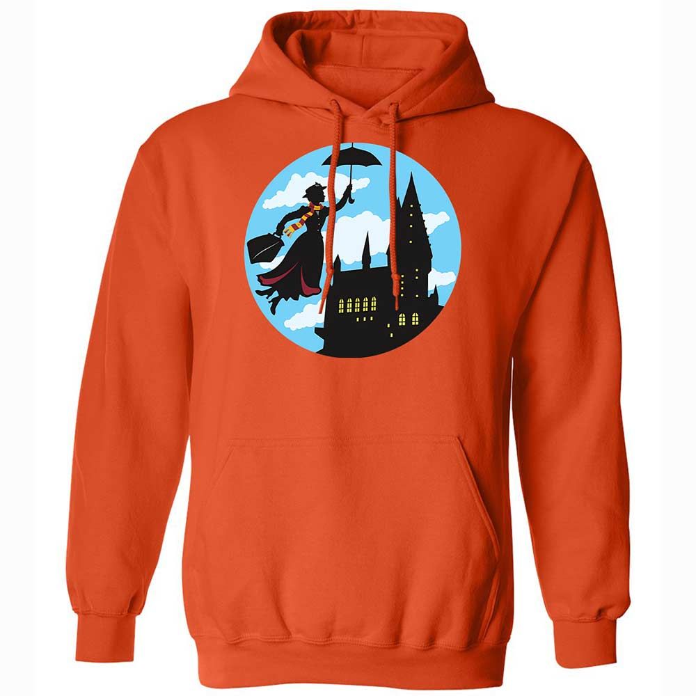 Classic Unisex Hoodie - BWJJP27Z - Orange - 13