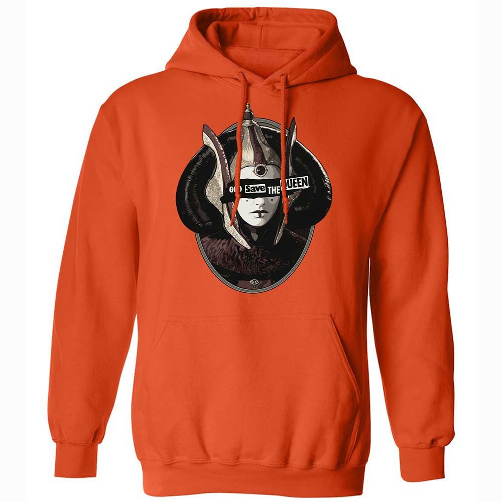 Classic Unisex Hoodie - 125ZECLK - Orange - 13