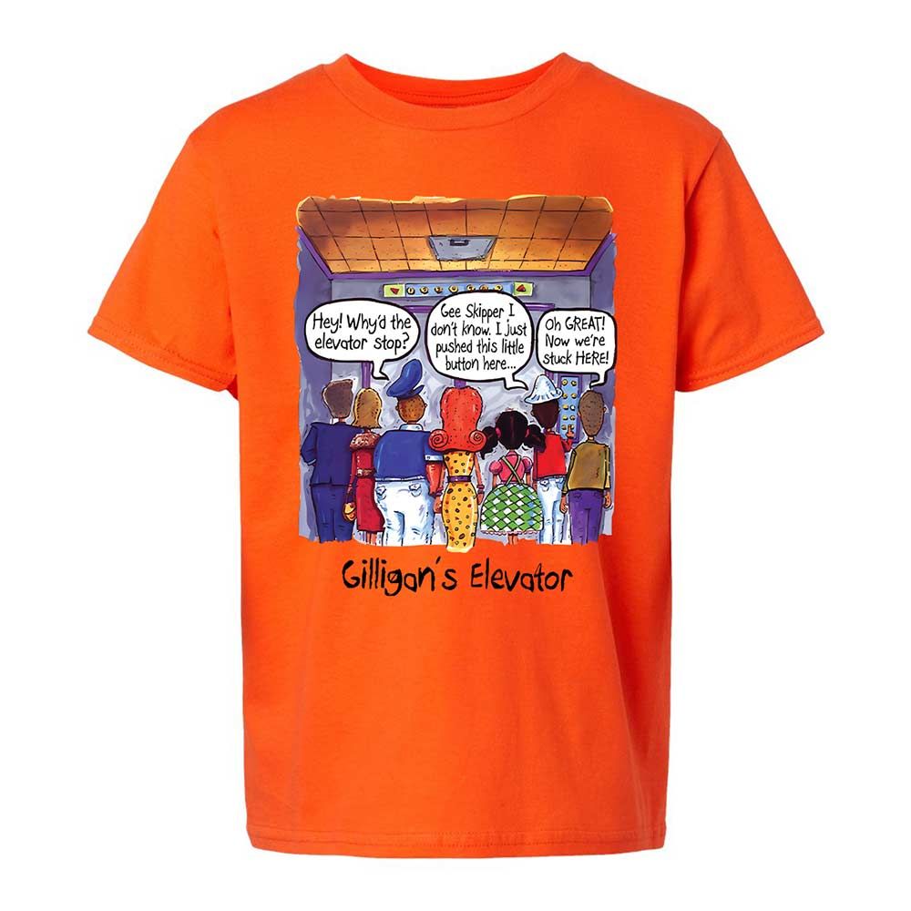 Kids T-Shirt - SGZH5LTL - Orange - 13