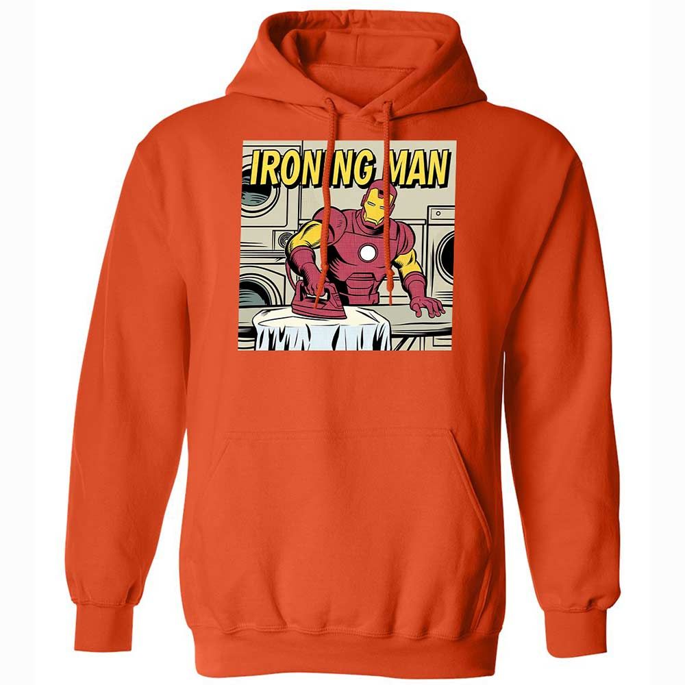 Classic Unisex Hoodie - GQM7HR47 - Orange - 13