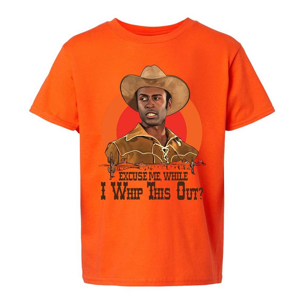 Excuse Me While I Whip This Out - Orange - 13