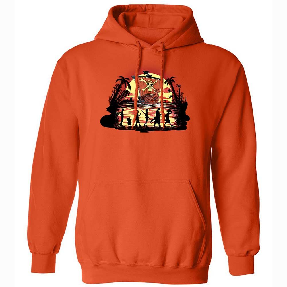 Classic Unisex Hoodie - MV4M8LJ4 - Orange - 13