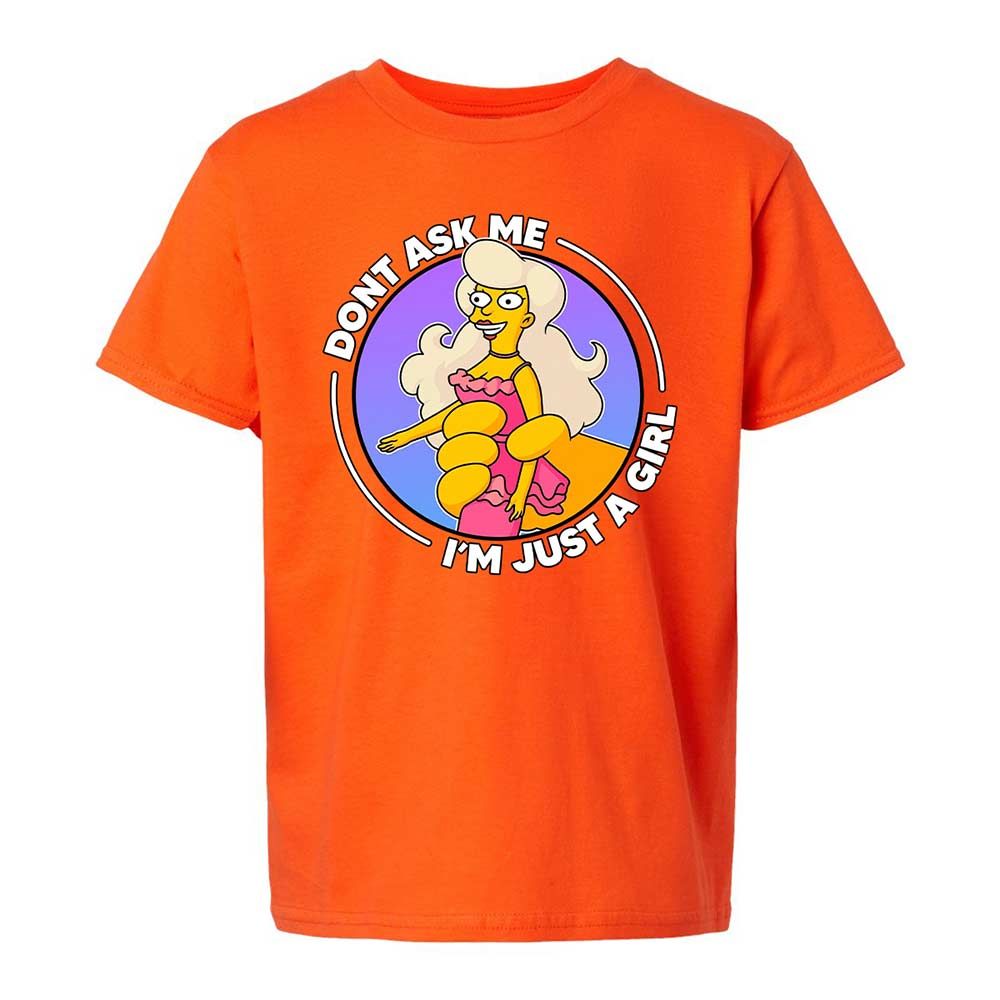 Don't Ask Me I'm Just A Girl - Orange - 13