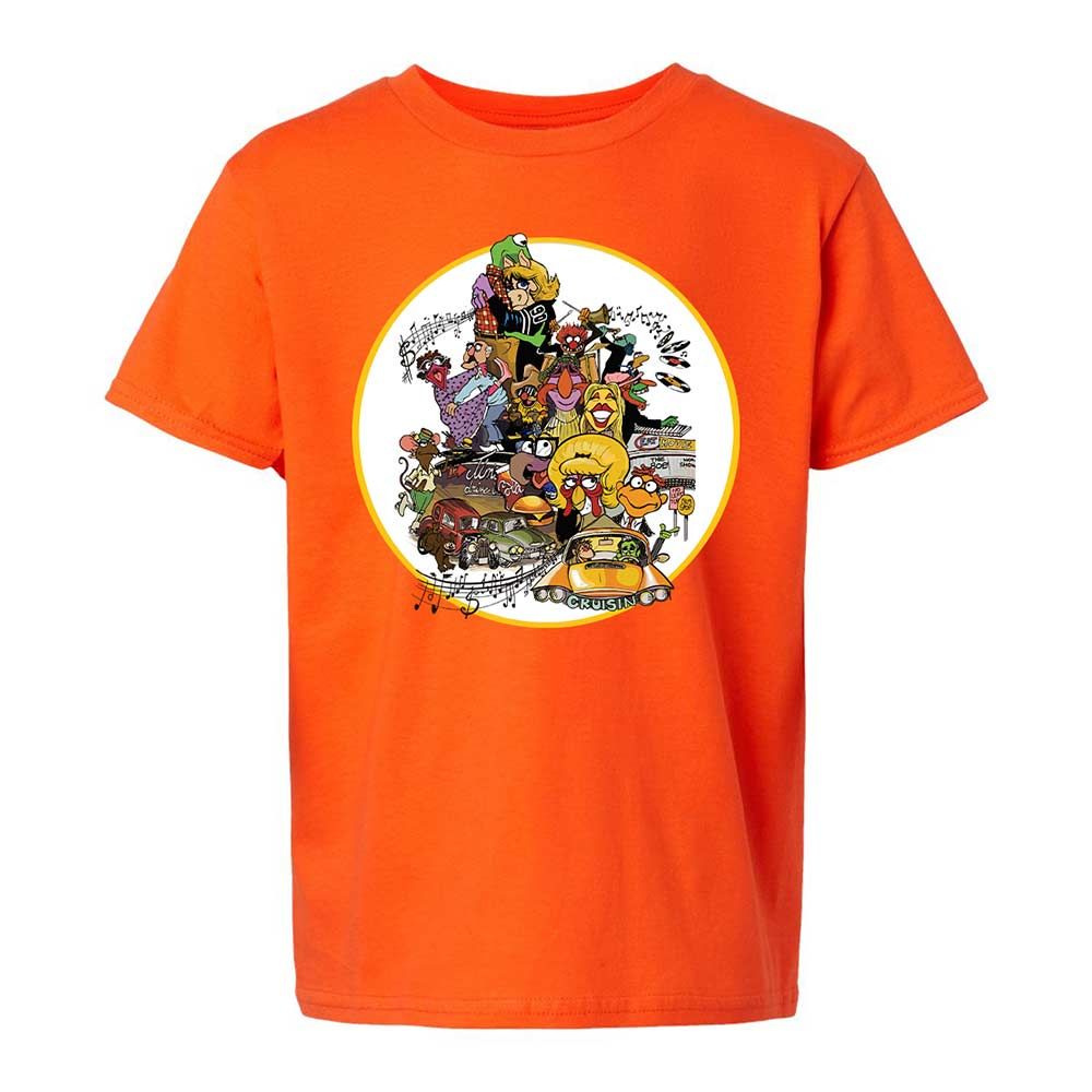 Muppet Graffiti - Orange - 13