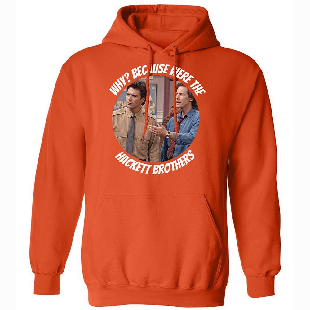 Classic Unisex Hoodie - R7X5J357 - Orange - 13