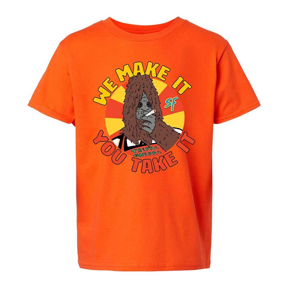 Kids T-Shirt - ZFTNZHAG - Orange - 13