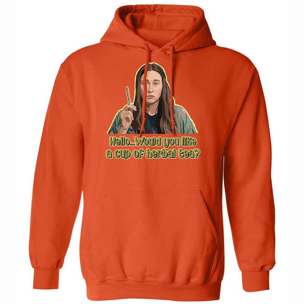 Classic Unisex Hoodie - 68SLL9B3 - Orange - 13