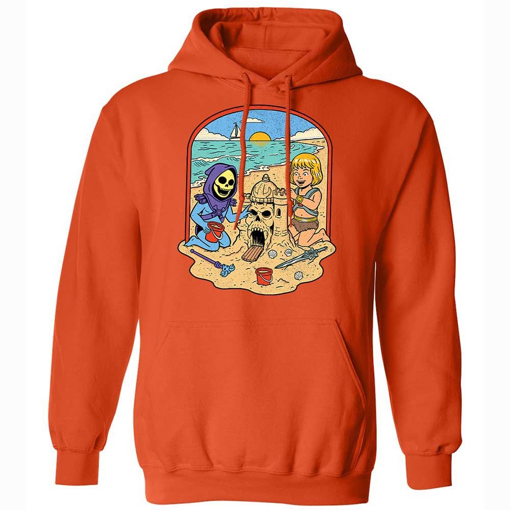Classic Unisex Hoodie - C6LFYZ8D - Orange - 13