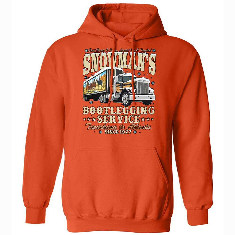 Snowman's Bootlegging Service - Orange - 13