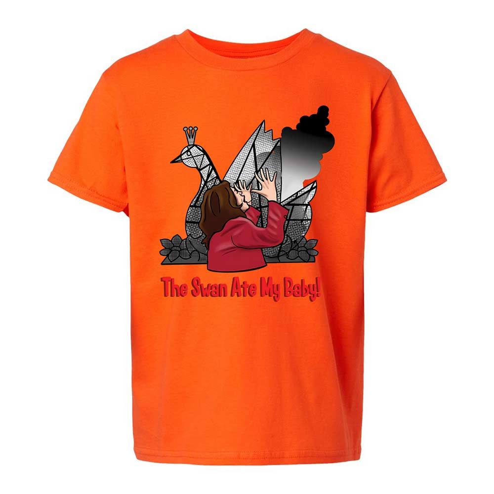 The Swan Ate My Baby - Orange - 13