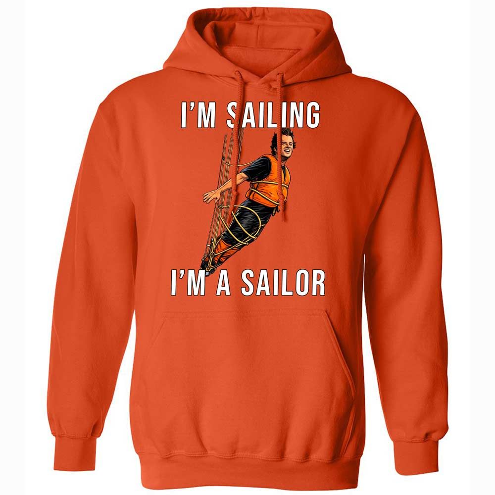 Classic Unisex Hoodie - ZML41GEN - Orange - 13