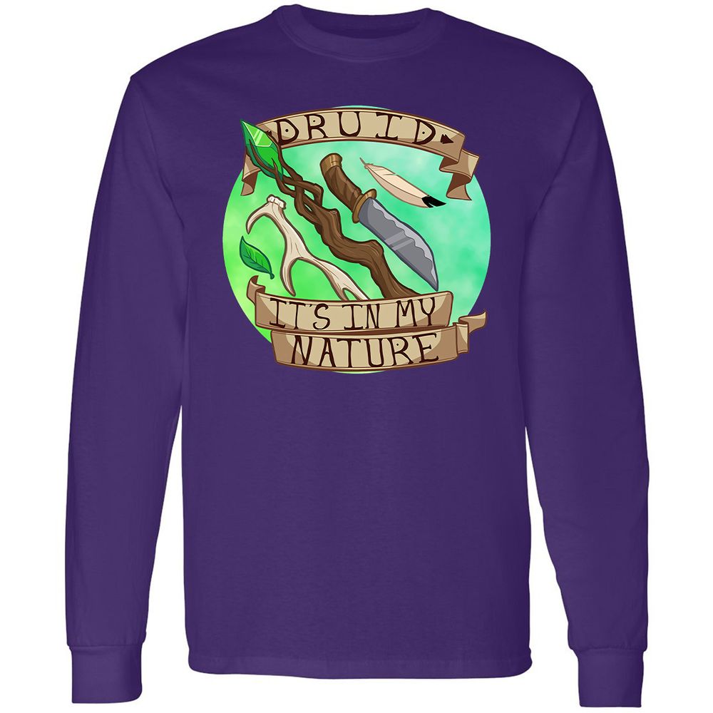 Long Sleeve T-Shirt - 8T11B194 - Purple - 13