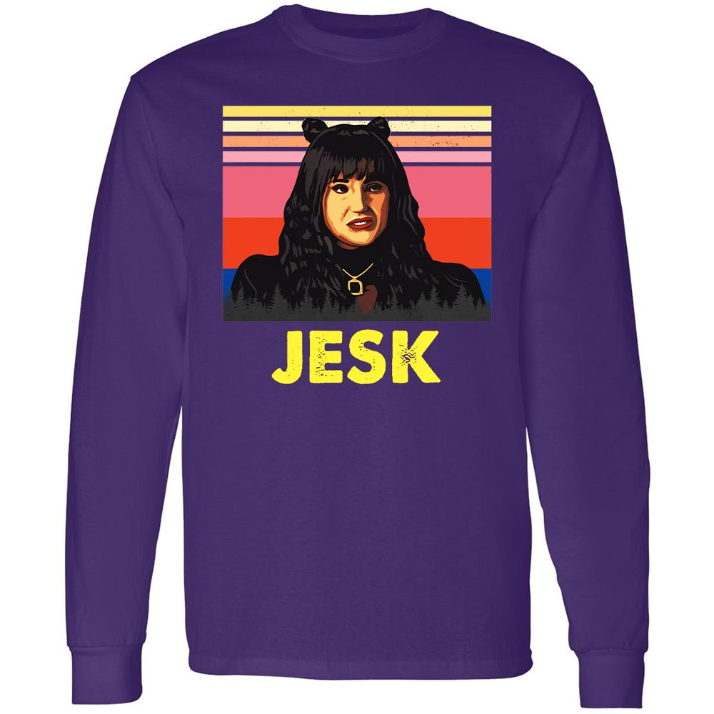 Long Sleeve T-Shirt - 97YN5VLZ - Purple - 13