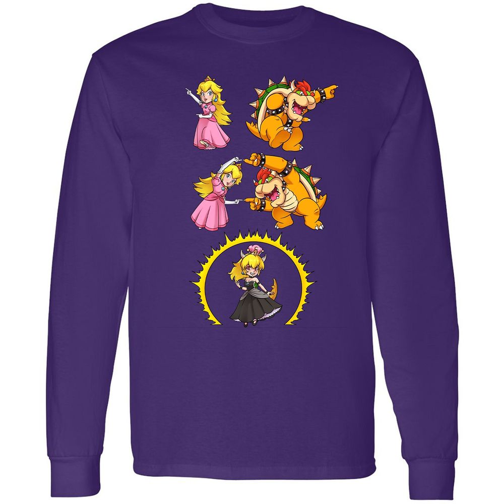 Long Sleeve T-Shirt - 5ZA6W2UZ - Purple - 13