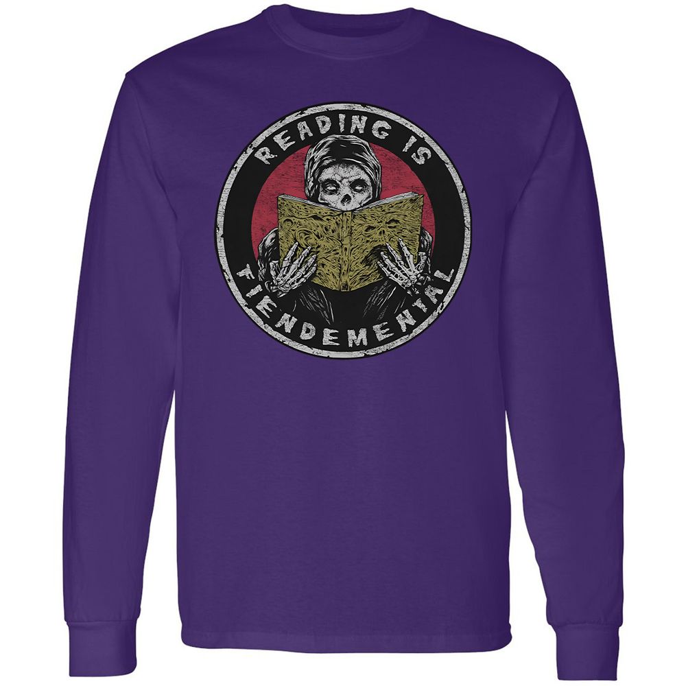 Reading Is Fiendemental - Purple - 13