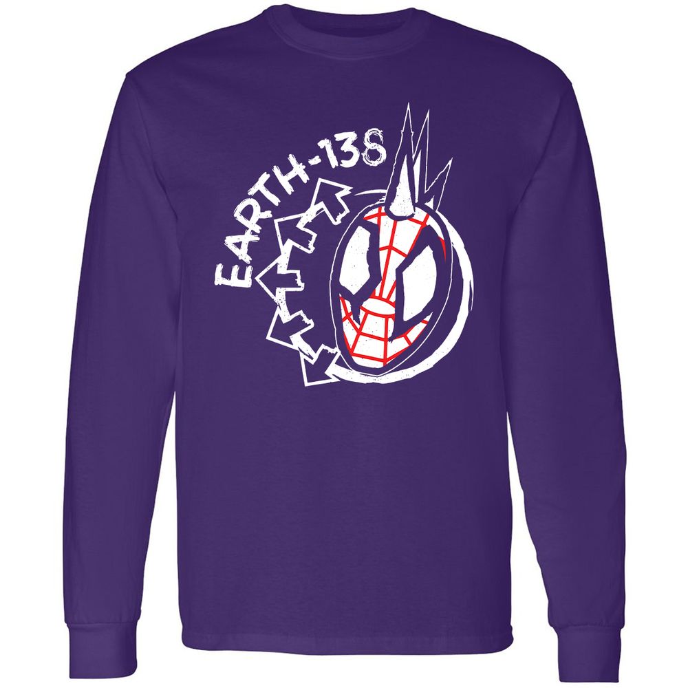 Long Sleeve T-Shirt - XWDYKKG7 - Purple - 13