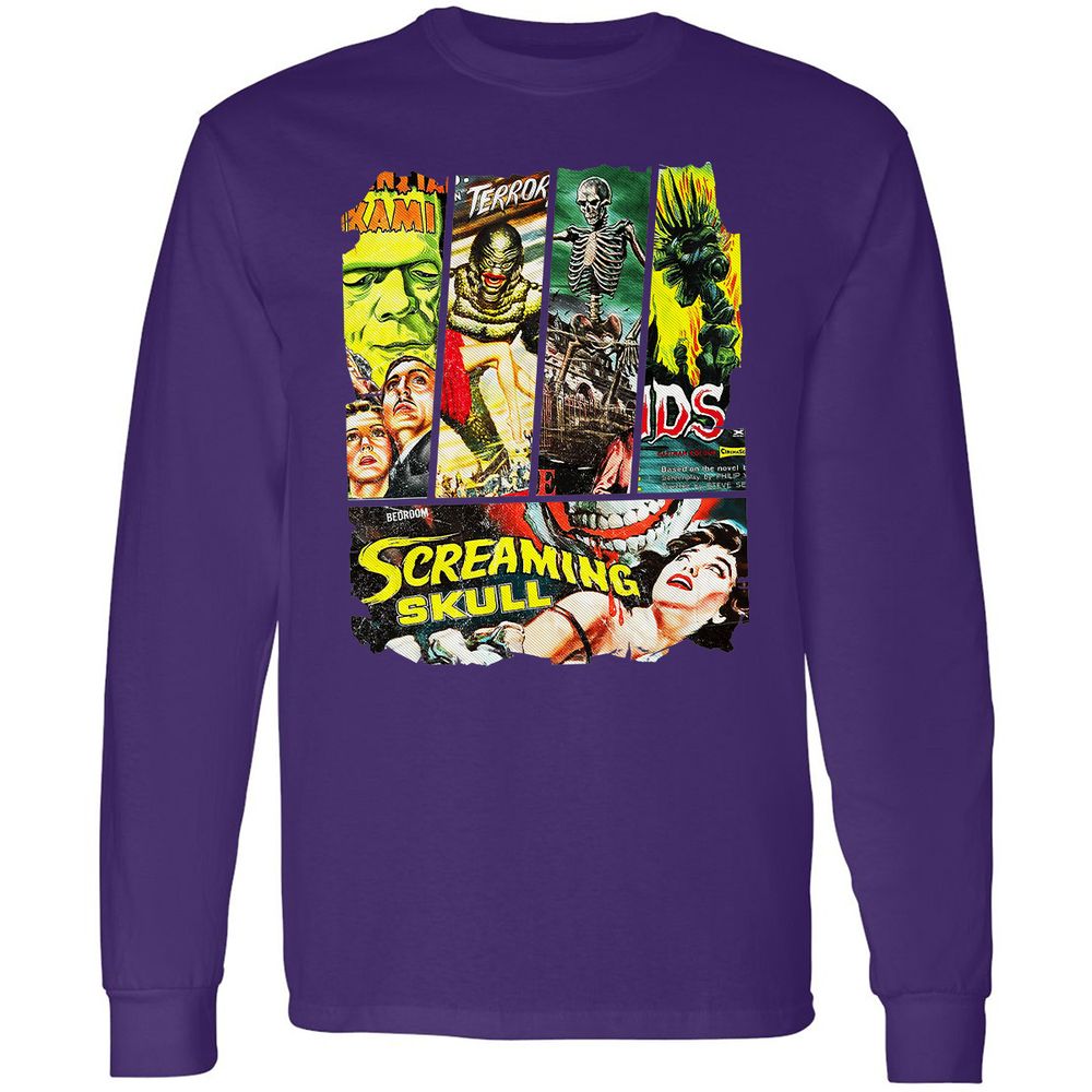 Long Sleeve T-Shirt - F1BWKCTL - Purple - 13