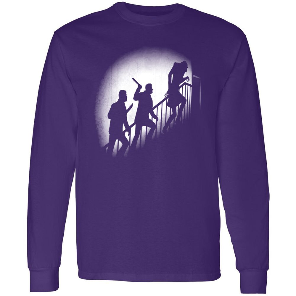 Long Sleeve T-Shirt - 1BY6L2PP - Purple - 13