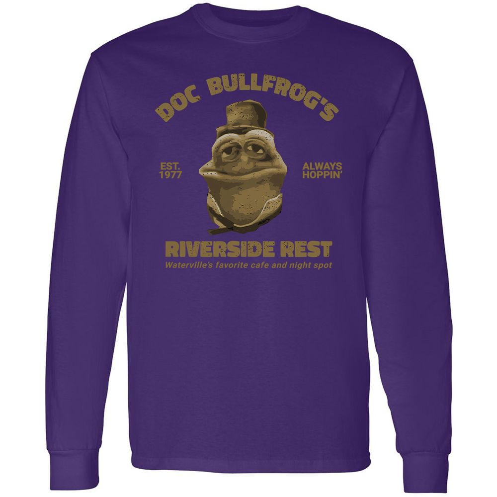 Long Sleeve T-Shirt - VYK7J1DP - Purple - 13