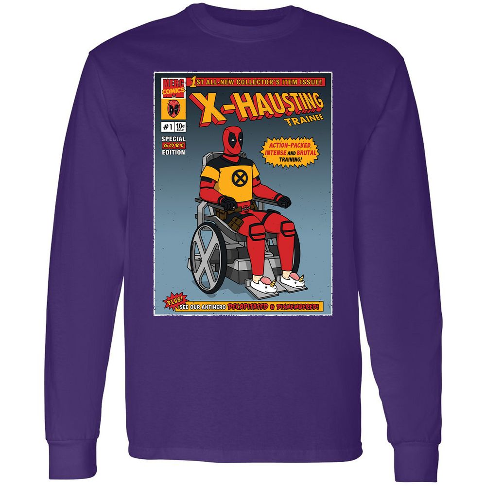 Long Sleeve T-Shirt - NWHKGTDN - Purple - 13