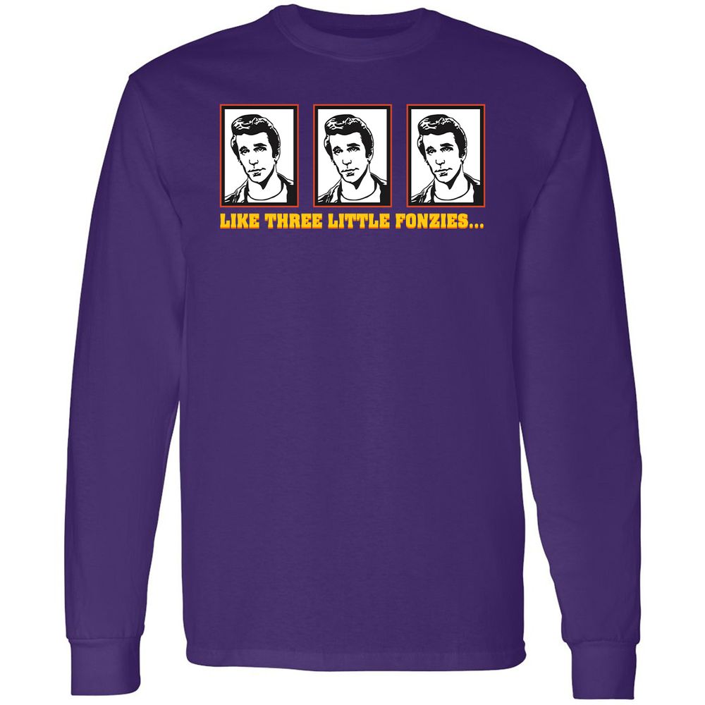 Long Sleeve T-Shirt - GC8MG52Q - Purple - 13