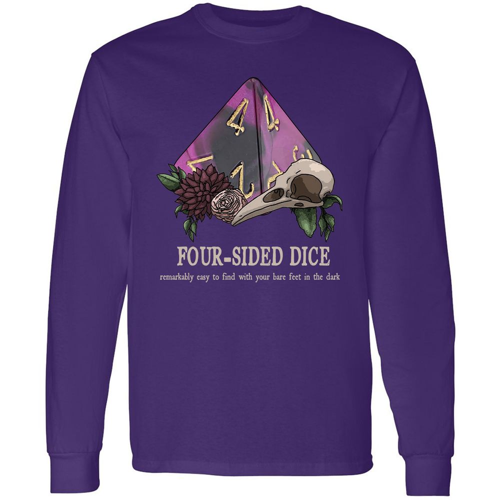 Long Sleeve T-Shirt - 27KWC4Z7 - Purple - 13