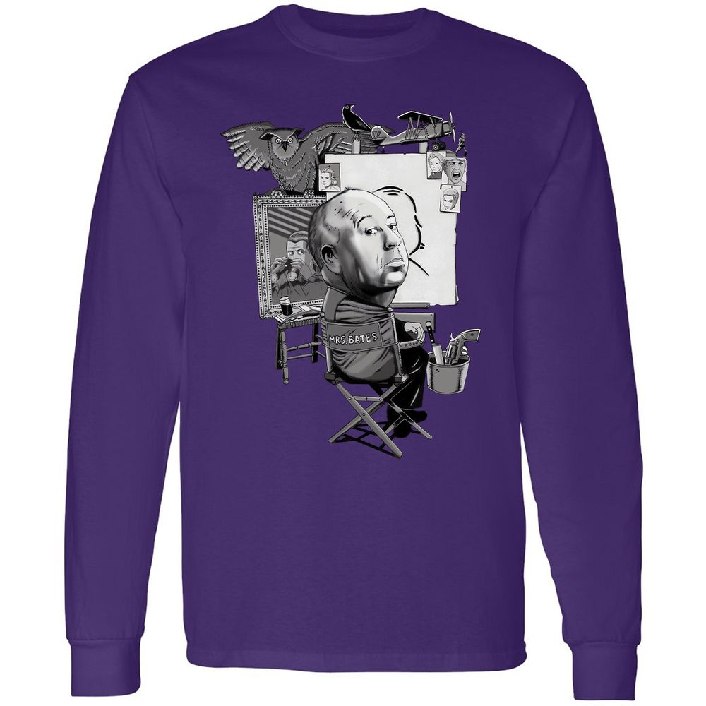 Long Sleeve T-Shirt - AKL9T3BS - Purple - 13