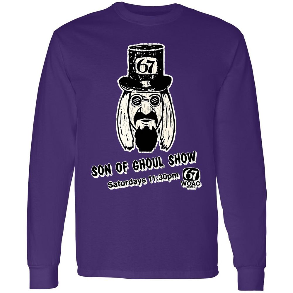 Long Sleeve T-Shirt - WUZLFRUF - Purple - 13