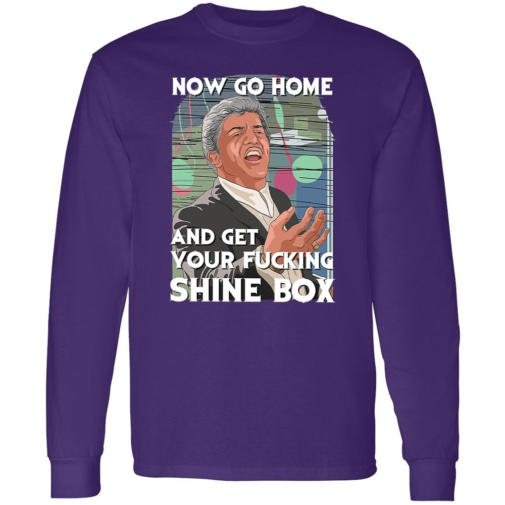 Long Sleeve T-Shirt - GEY367WX - Purple - 13