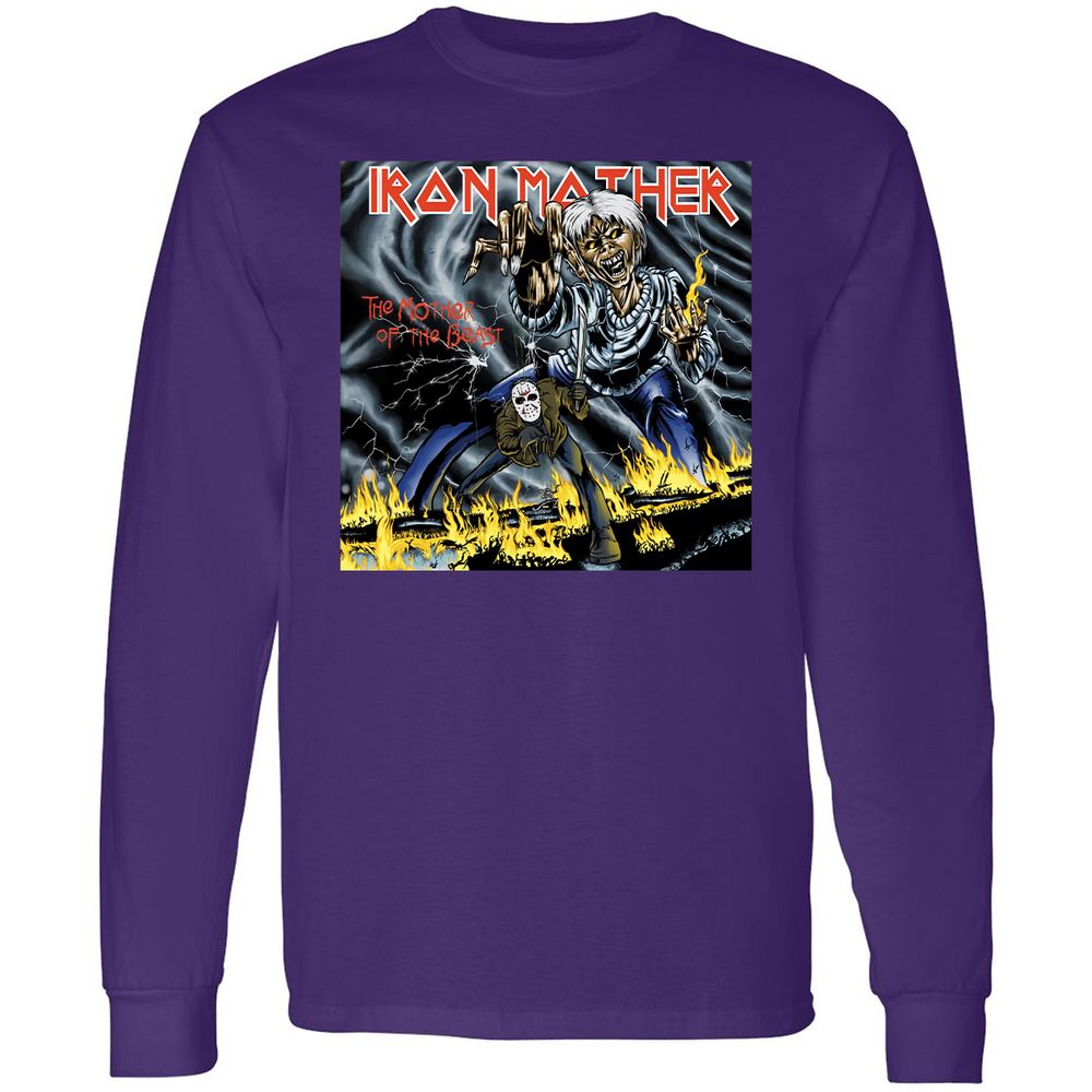 Long Sleeve T-Shirt - ZEX7YA1S - Purple - 13