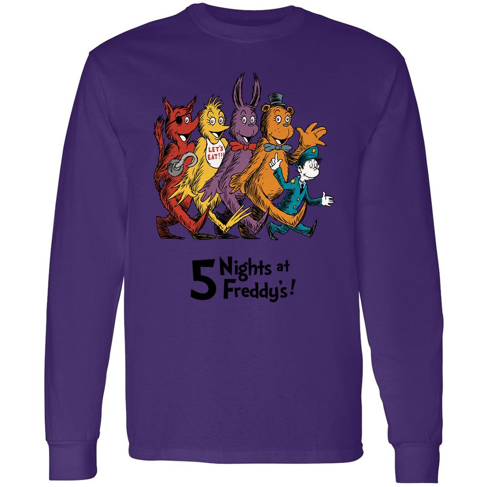 Long Sleeve T-Shirt - A1F4P4XP - Purple - 13