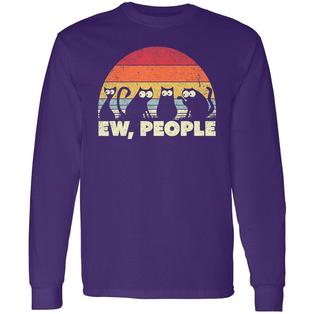 Long Sleeve T-Shirt - ZA27PJ18 - Purple - 13