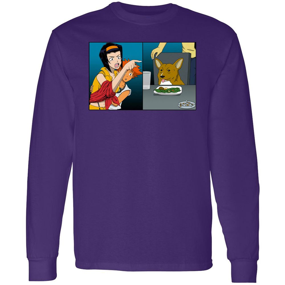 Long Sleeve T-Shirt - JWW2FF1P - Purple - 13