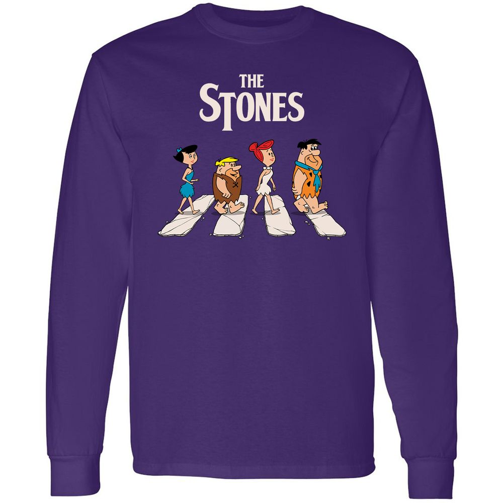 Long Sleeve T-Shirt - JXURGWZ7 - Purple - 13