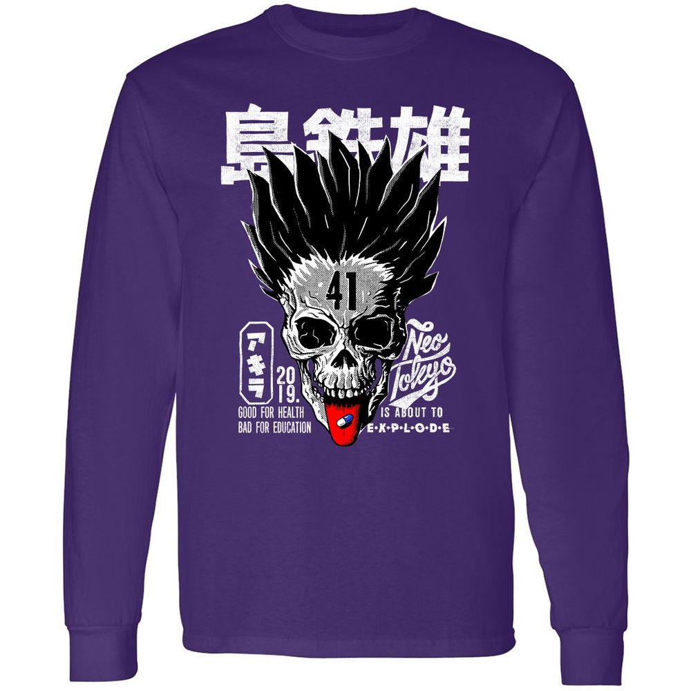 Long Sleeve T-Shirt - LEGYD2K7 - Purple - 13