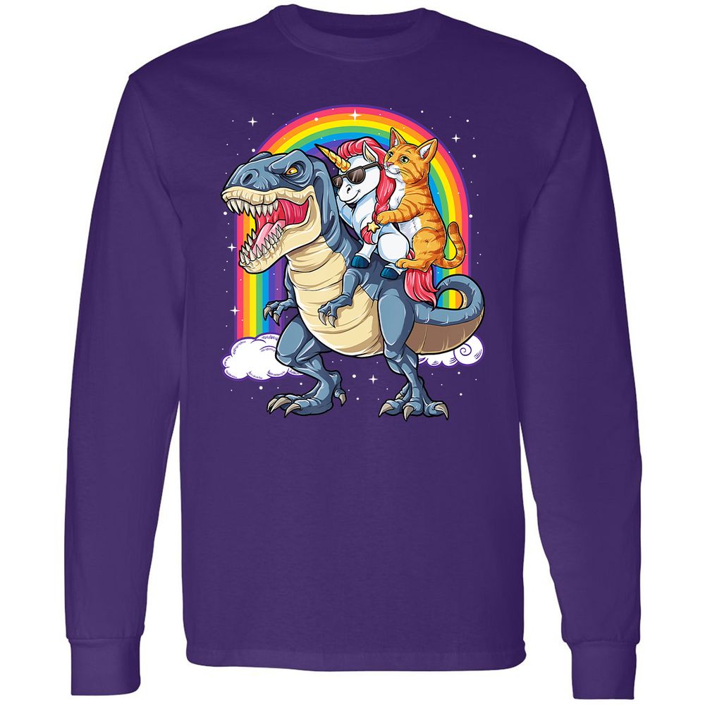 Long Sleeve T-Shirt - 2PU4YCMT - Purple - 13