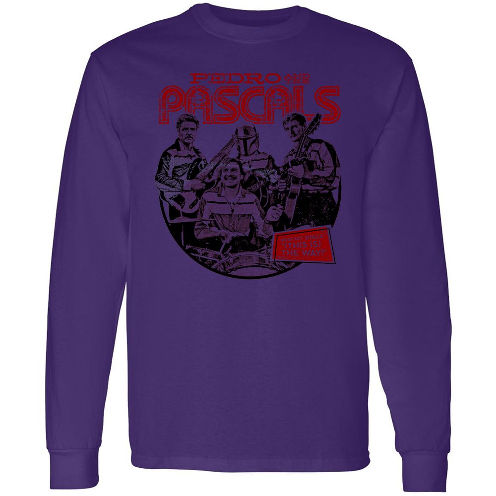 Long Sleeve T-Shirt - ZGDR35GH - Purple - 13