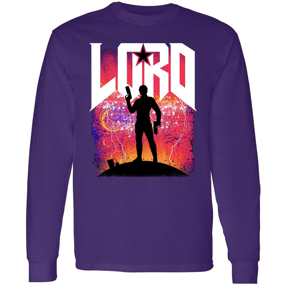Long Sleeve T-Shirt - 5ZDCKW6V - Purple - 13