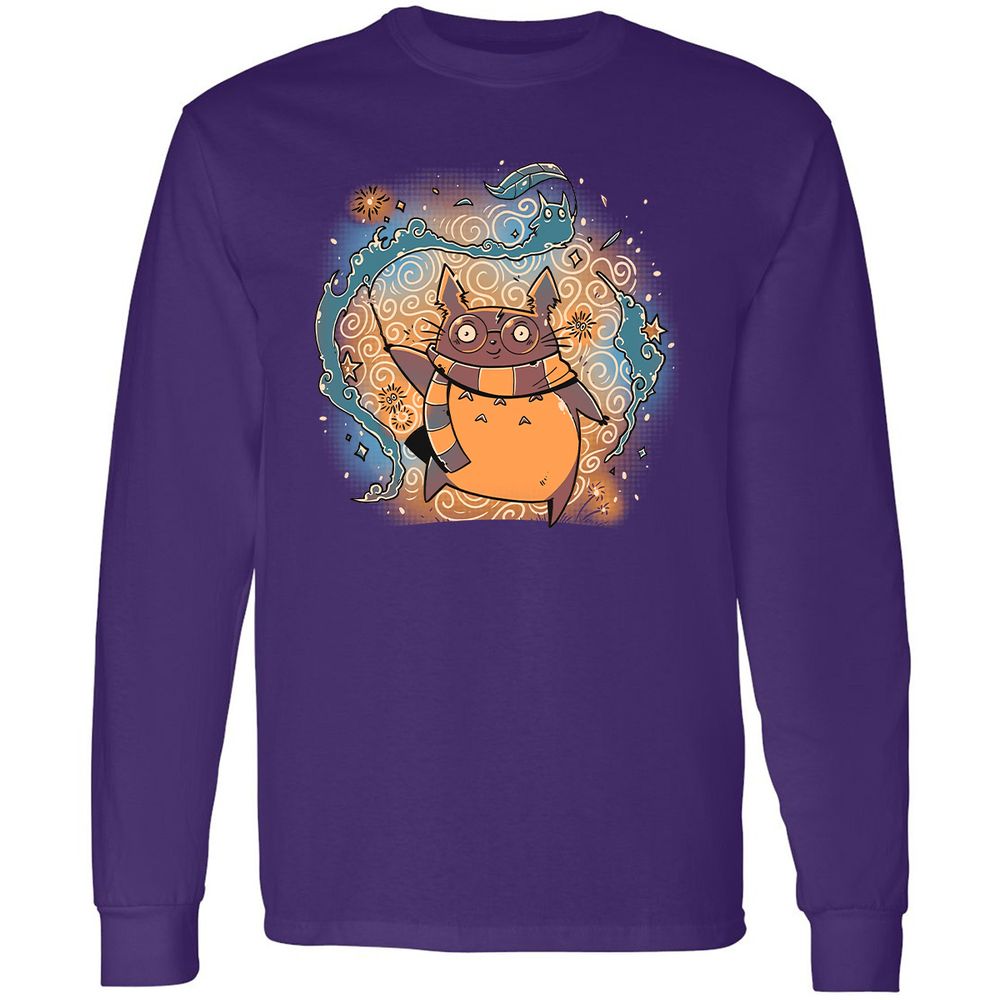 Long Sleeve T-Shirt - 6S9VPQ7M - Purple - 13