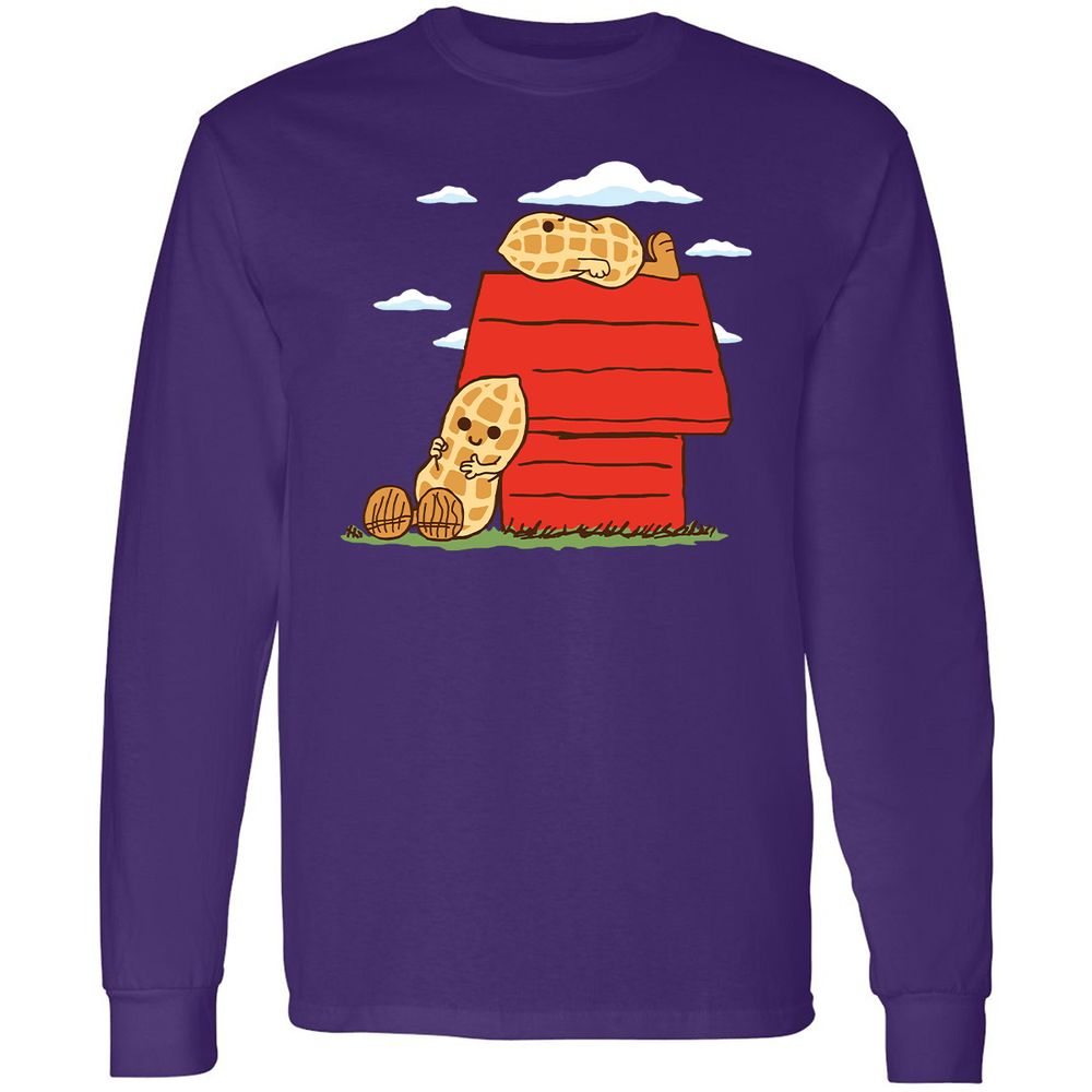 Long Sleeve T-Shirt - NQFU6GRX - Purple - 13