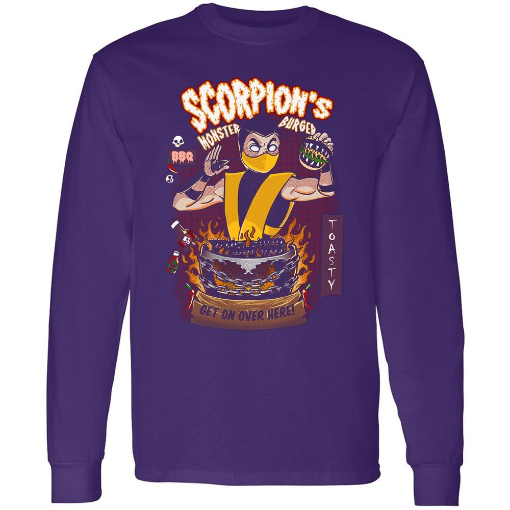Long Sleeve T-Shirt - 9NJAG53A - Purple - 13