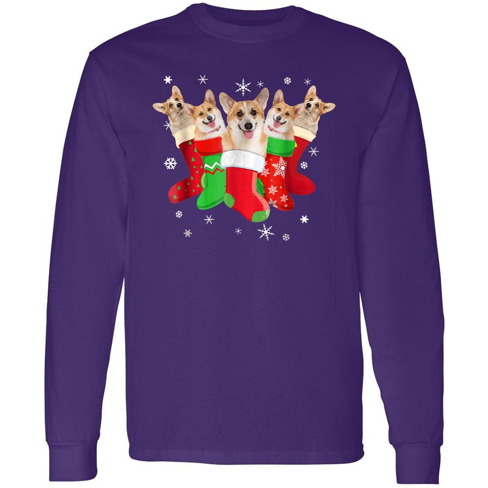 Long Sleeve T-Shirt - 1DFK3GPN - Purple - 13