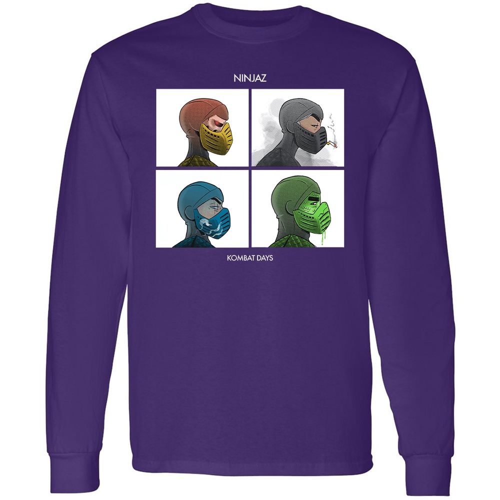 Long Sleeve T-Shirt - 62ZDAE5R - Purple - 13