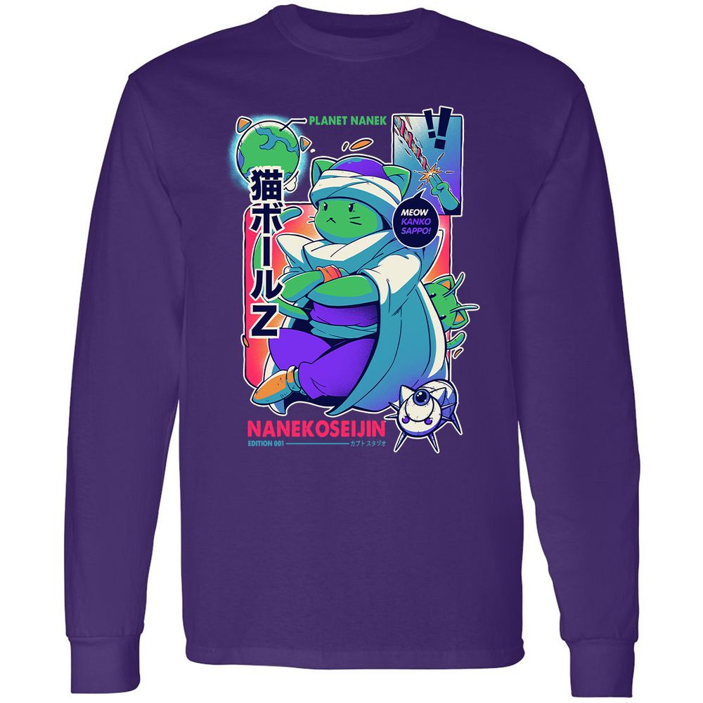 Long Sleeve T-Shirt - VAL8T37L - Purple - 13