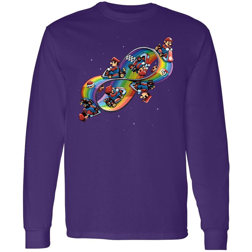 Long Sleeve T-Shirt - 596VSRXH - Purple - 13