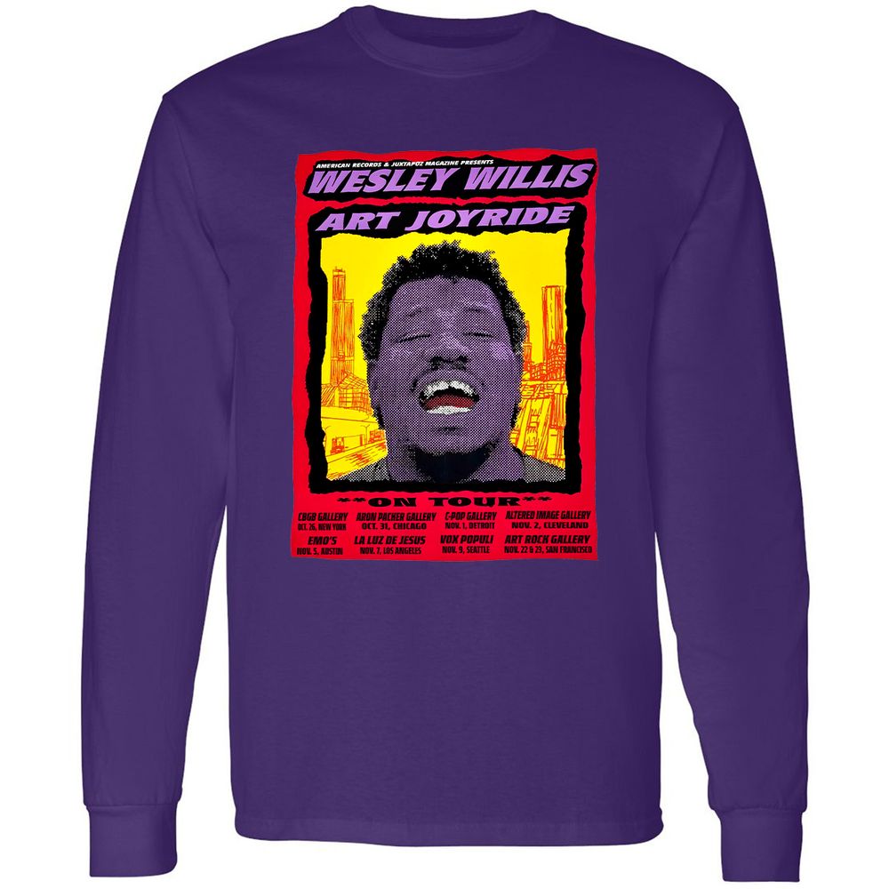 WESLEY WILLIS - ART JOYRIDE - Purple - 13