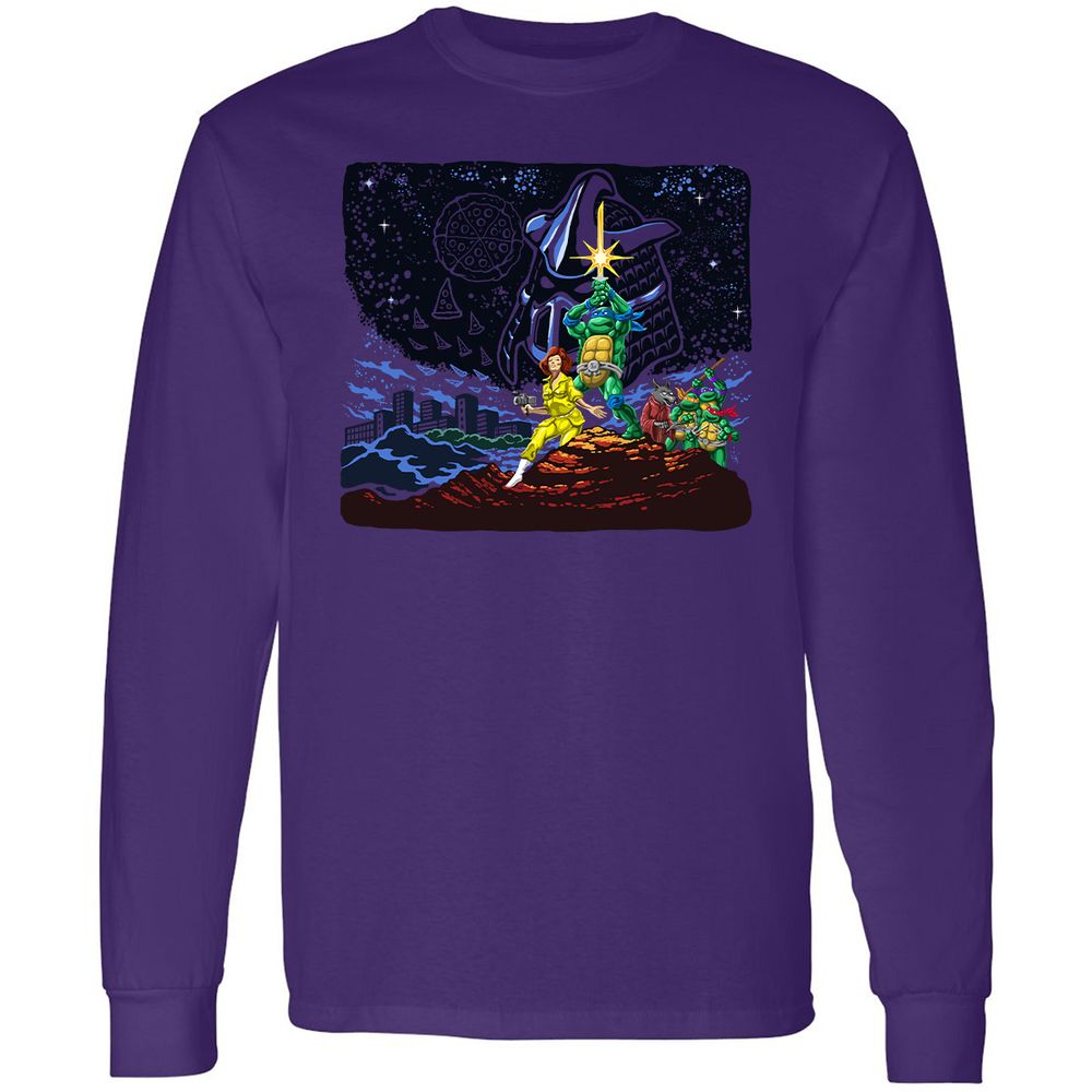 Long Sleeve T-Shirt - 5QSWVQ76 - Purple - 13