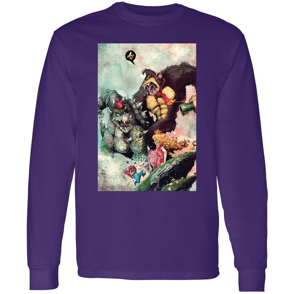 Long Sleeve T-Shirt - RYC4EWDX - Purple - 13