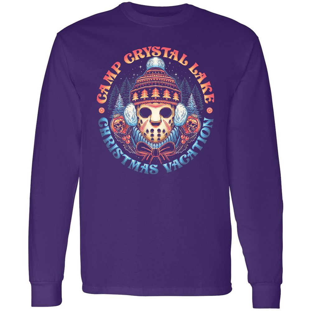 Long Sleeve T-Shirt - NA6DR6SD - Purple - 13