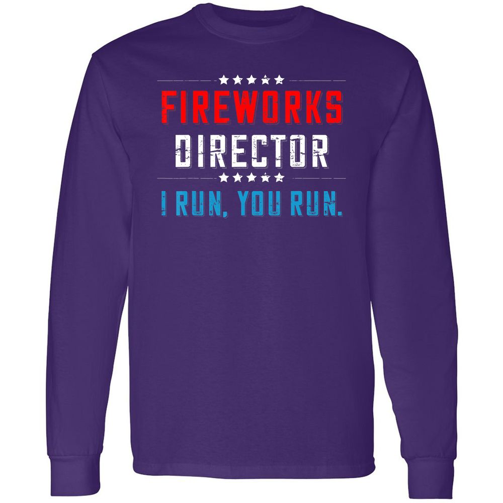 Long Sleeve T-Shirt - Q7NFQ997 - Purple - 13